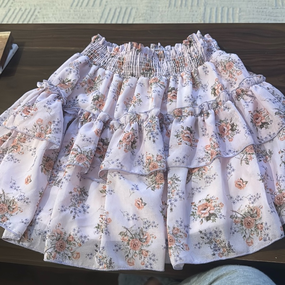 FLORAL SKIRT